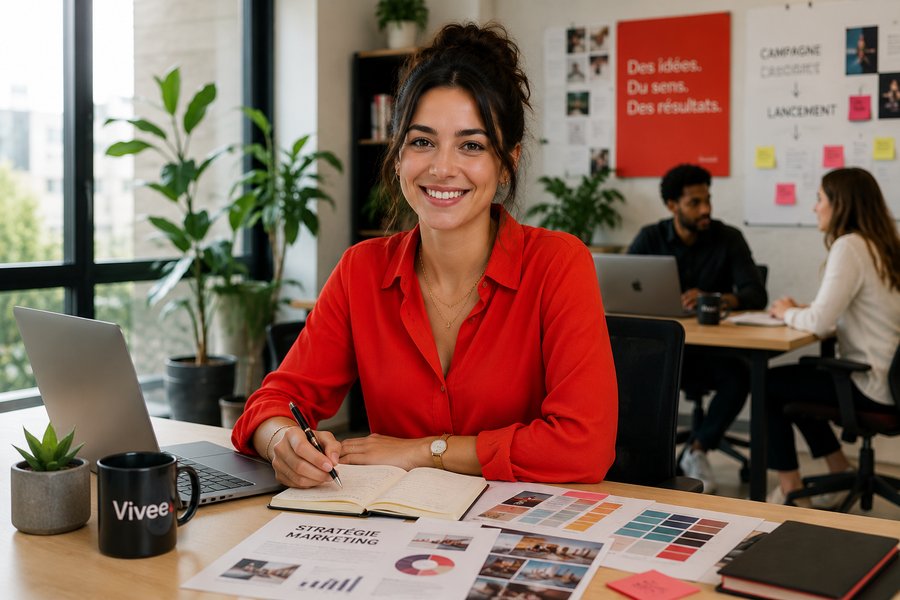 Employé marketing Vivee